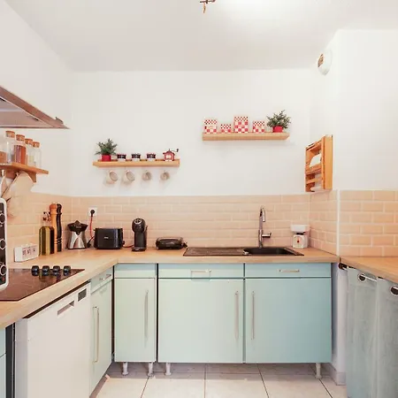 Le Ptit Vent, Cosy Et Bien Situe 아파트 카발레르쉬르메르